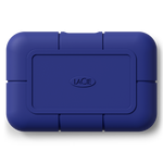 Load image into Gallery viewer, LaCie Rugged SSD Pro 4TB Thunderbolt 5 external solid-state drive in its signature orange protective bumper.