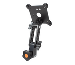 Load image into Gallery viewer, Upgrade Innovations MMS11-MC Twin Ball-Loc VESA Monitor Mount attached to a C-stand spigot, showing the dual rosette adjustment points.