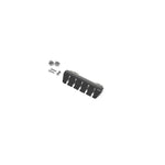 Load image into Gallery viewer, adicam Cable Management Bracket with five slots mounted on the side of a professional adicam+ series media cart, neatly organizing several black cables.