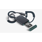 Load image into Gallery viewer, AngelBird SD Card Reader PKT, a compact aluminum USB-C reader for UHS-II SD cards, shown on a clean background.