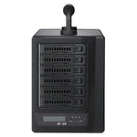 Load image into Gallery viewer, Front view of the Areca ARC-8050T3U-6MN NVMe RAID enclosure