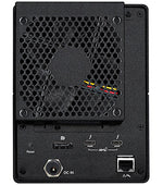 Load image into Gallery viewer, Rear view of the Areca ARC-8050T3U-4 showing Thunderbolt 3 and DisplayPort connections