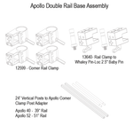 Load image into Gallery viewer, Upgrade Innovations Whaley Rail Monitor Mounting Frame – Inovativ Apollo