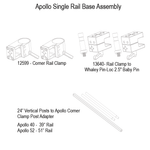 Load image into Gallery viewer, Upgrade Innovations Whaley Rail Monitor Mounting Frame – Inovativ Apollo