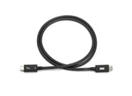 Load image into Gallery viewer, OWC Thunderbolt 4 and USB-C universal cable, 0.7 meter length, showing the Type-C connectors on a white background.