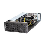 Load image into Gallery viewer, Front view of the Sonnet Echo II DV, a black desktop Thunderbolt to PCIe card expansion chassis with two visible slots and cooling fan.