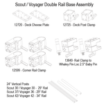 Load image into Gallery viewer, Upgrade Innovations Whaley Rail Monitor Mounting Frame – Inovativ Voyager/Scout