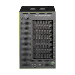 Load image into Gallery viewer, SymplyTRANSPORTER Desktop 8 Bay S3 Edge Appliance, a compact black storage unit with a top carry handle.