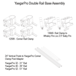 Load image into Gallery viewer, Upgrade Innovations Whaley Rail Monitor Mounting Frame – YaegarPro