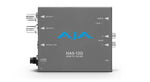 Load image into Gallery viewer, AJA HA5 HDMI to SDI Mini-Converter, a compact black box with HDMI input and SDI output ports.