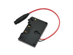 Load image into Gallery viewer, TVLogic G-Mount-250 Gold Mount battery adapter plate, front view.