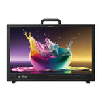 Load image into Gallery viewer, Front view of the TVLogic LEM-271P, a 26.5-inch 4K/UHD professional OLED broadcast monitor.