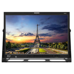 Load image into Gallery viewer, Front view of the TVLogic SVM-243S, a 24-inch professional 12G-SDI LCD monitor, displaying a color image.