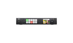 Load image into Gallery viewer, Front view of the Blackmagic Design ATEM 1 M/E Constellation HD switcher, showing the built-in LCD screen and control buttons.