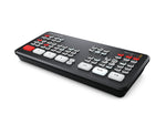 Load image into Gallery viewer, Front view of the Blackmagic Design ATEM SDI Pro ISO live production switcher, showing the integrated control panel with source selection and transition buttons.
