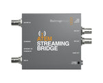 Load image into Gallery viewer, Front view of the Blackmagic Design ATEM Streaming Bridge, showing its compact black chassis.
