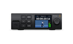 Load image into Gallery viewer, Front view of the Blackmagic Design 2110 IP Converter 3x3G, showing its built-in color LCD for monitoring and control.