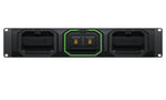 Load image into Gallery viewer, Front view of the Blackmagic Design Media Dock, showing three media module bays with LED status indicators and branding.