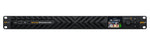 Load image into Gallery viewer, Front view of the Blackmagic Design SDI Expander 8x12G, a 1U rackmount unit showing its 2.2-inch color display and control knob.