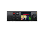 Load image into Gallery viewer, Front view of the Blackmagic Design Streaming Encoder 4K, showing its built-in control panel with a 2.2-inch color display and spin knob.