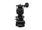 Load image into Gallery viewer, Front view of the Blackmagic Design URSA Cine 12K LF digital film camera body, showing the lens mount and controls.