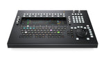 Load image into Gallery viewer, Blackmagic Design Fairlight Desktop Audio Editor, a desktop control surface with a full keyboard, LCD screen, search dial, and audio control knobs.