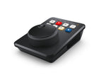 Load image into Gallery viewer, Front view of the Blackmagic Design HyperDeck Shuttle HD, showing its large metal search dial and transport control buttons.