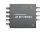 Load image into Gallery viewer, Blackmagic Design Mini Converter - SDI Distribution, showing its compact metal housing with one SDI input and eight SDI outputs.