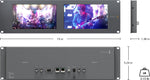 Load image into Gallery viewer, Blackmagic Design Monitors Rack - View 3