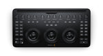 Load image into Gallery viewer, Blackmagic Design DaVinci Resolve Micro Color Panel, top-down view showing the three trackballs, control knobs, and transport keys.