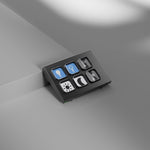 Load image into Gallery viewer, Unbranded Elgato Stream Deck Module with 6 square LCD keys in a compact black housing.