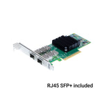 Load image into Gallery viewer, ATTO FastFrame N322 Dual 10GbE SmartNIC x8 PCIe 3.0 Low Profile 2x RJ45 SFP+