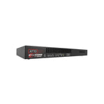 Load image into Gallery viewer, ATTO XstreamCORE 8200 storage controller, a 1RU rackmount unit with dual QSFP+ network ports and SAS/SATA connectivity.