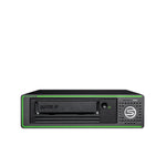 Load image into Gallery viewer, Front view of the SymplyPRO Desktop SAS LTO-9 HH tape drive, showing the compact desktop chassis and the tape loading slot.