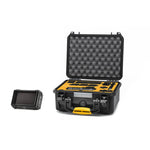 Load image into Gallery viewer, HPRC 2300 protective case with custom foam for Atomos Ninja V / Ultra, shown open with gear cutouts visible.