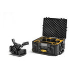 Load image into Gallery viewer, HPRC 2600W hard case with wheels, open to show the custom foam interior with cutouts for a Sony PXW-Z280 camera system.