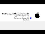 Load and play video in Gallery viewer, Sonnet Echo 13 Triple 4K Display Dock