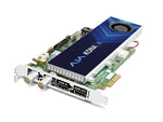 Load image into Gallery viewer, AJA KONA X PCIe 3.0 video I/O card showing its two 12G-SDI BNC ports and two full-size HDMI 2.0 ports.