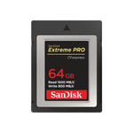 Load image into Gallery viewer, Front view of the Sandisk Extreme Pro CFexpress Type B memory card.