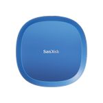 Load image into Gallery viewer, The Sandisk Creator Desk Drive SSD, a compact black square desktop external drive.