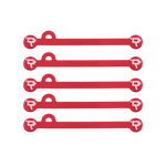 Load image into Gallery viewer, Cine Mag Ties - Red - 105mm