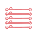 Load image into Gallery viewer, Cine Mag Ties - Neon Orange/Pink - 105mm