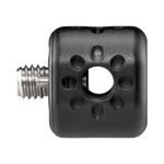 Load image into Gallery viewer, A Wooden Camera Ultra Handle Extension, showing the Bocote hardwood insert and multiple 1/4"-20 and 3/8"-16 mounting points.