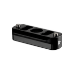 Load image into Gallery viewer, Wooden Camera NATO Rail with a 1/4"-20 mounting point and retractable safety pins, shown in a neutral studio setting.