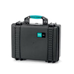 Load image into Gallery viewer, HPRC 2500 unbreakable waterproof hard case in black, shown closed.
