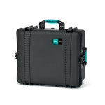 Load image into Gallery viewer, HPRC 2710 unbreakable hard case in black, closed, showing its robust latches and ergonomic top handle.