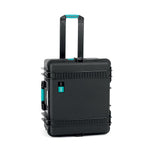 Load image into Gallery viewer, HPRC 2730W wheeled, waterproof, and unbreakable hard case in black, shown closed from a three-quarter angle.