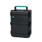 Load image into Gallery viewer, HPRC 2800W wheeled waterproof hard case, black, shown closed and standing upright.