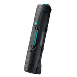 Load image into Gallery viewer, HPRC 6500W unbreakable waterproof hard case in black, shown closed from a three-quarter angle.