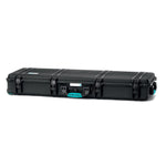 Load image into Gallery viewer, HPRC 5400W waterproof hard protective case with wheels, shown closed and standing upright on a white background.